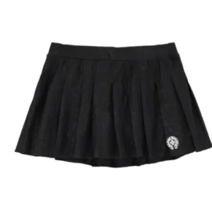Chrome Hearts Horseshoe Logo Tennis Skirt Black